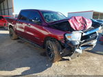 2019 Ram 1500 Big Horn/lone Star  4x4 5'7 Box Maroon vin: 1C6SRFFT2KN565379