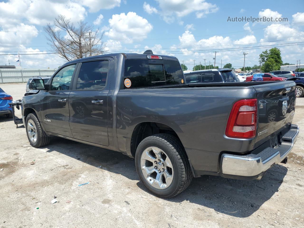 2019 Ram 1500 Big Horn/lone Star Gray vin: 1C6SRFFT2KN587821