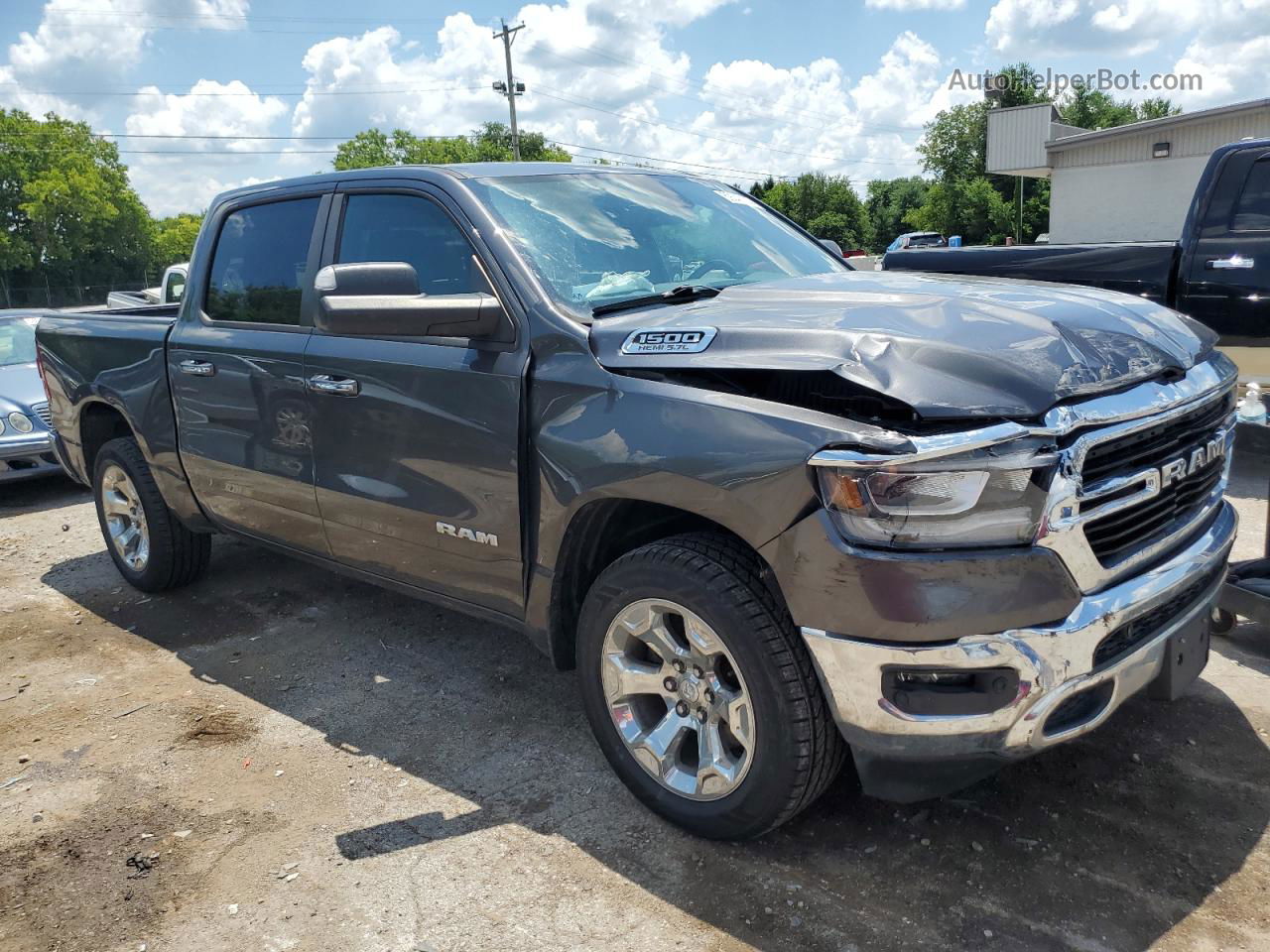 2019 Ram 1500 Big Horn/lone Star Gray vin: 1C6SRFFT2KN587821