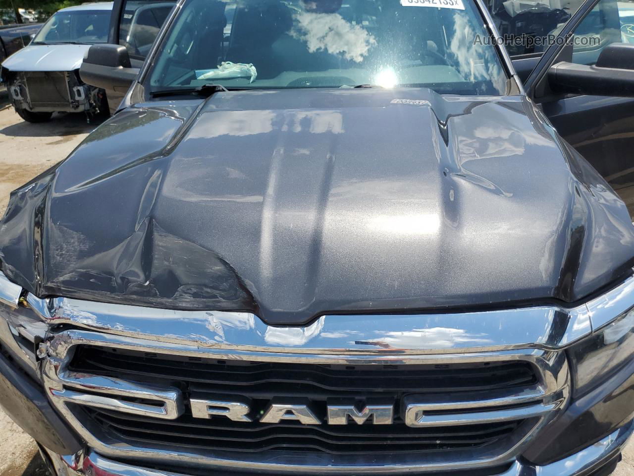 2019 Ram 1500 Big Horn/lone Star Gray vin: 1C6SRFFT2KN587821