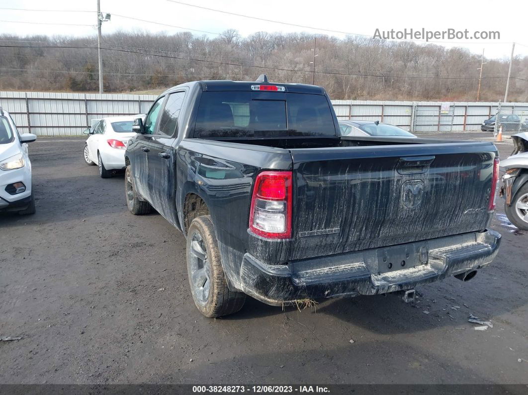 2019 Ram 1500 Big Horn/lone Star  4x4 5'7" Box Black vin: 1C6SRFFT2KN736390