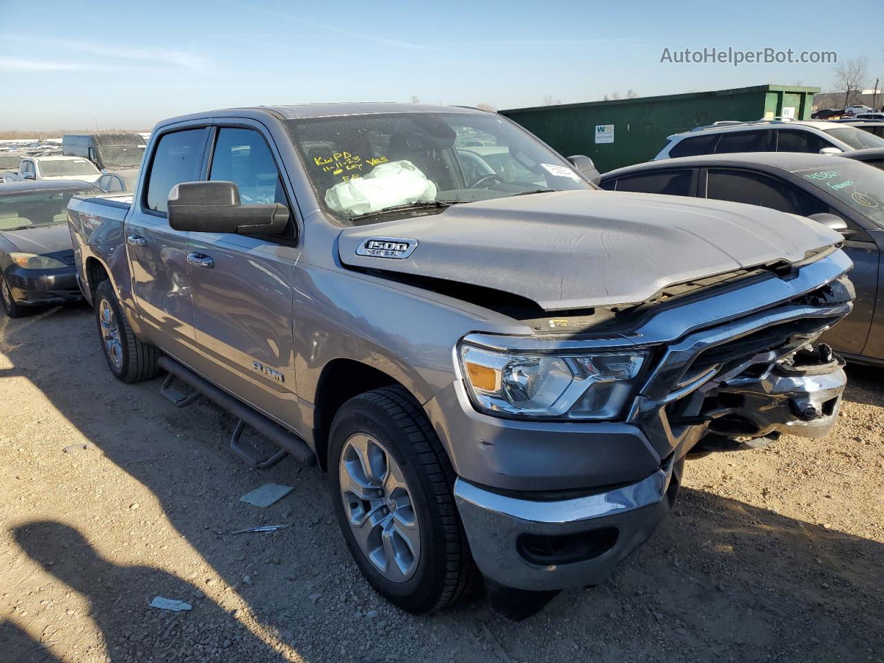 2020 Ram 1500 Big Horn/lone Star Silver vin: 1C6SRFFT2LN316369