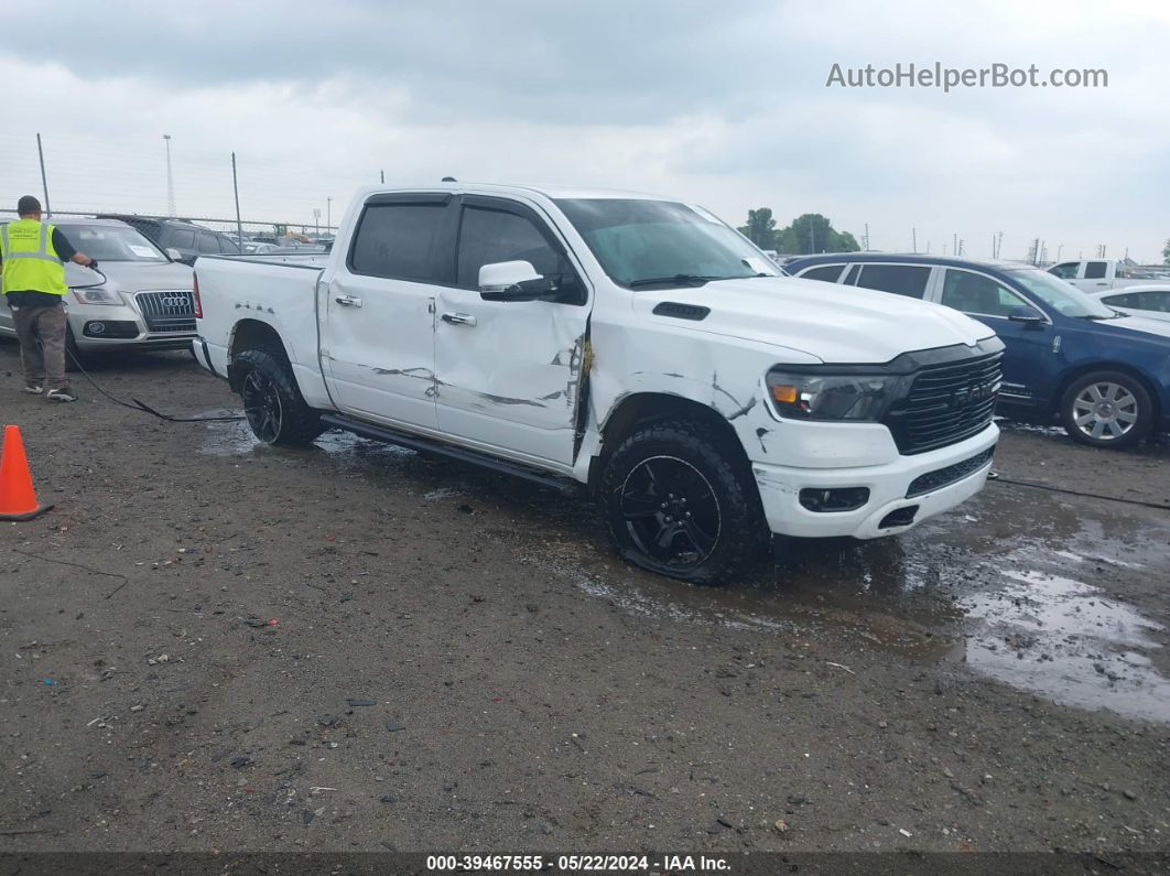 2020 Ram 1500 Big Horn  4x4 5'7 Box Белый vin: 1C6SRFFT2LN354796