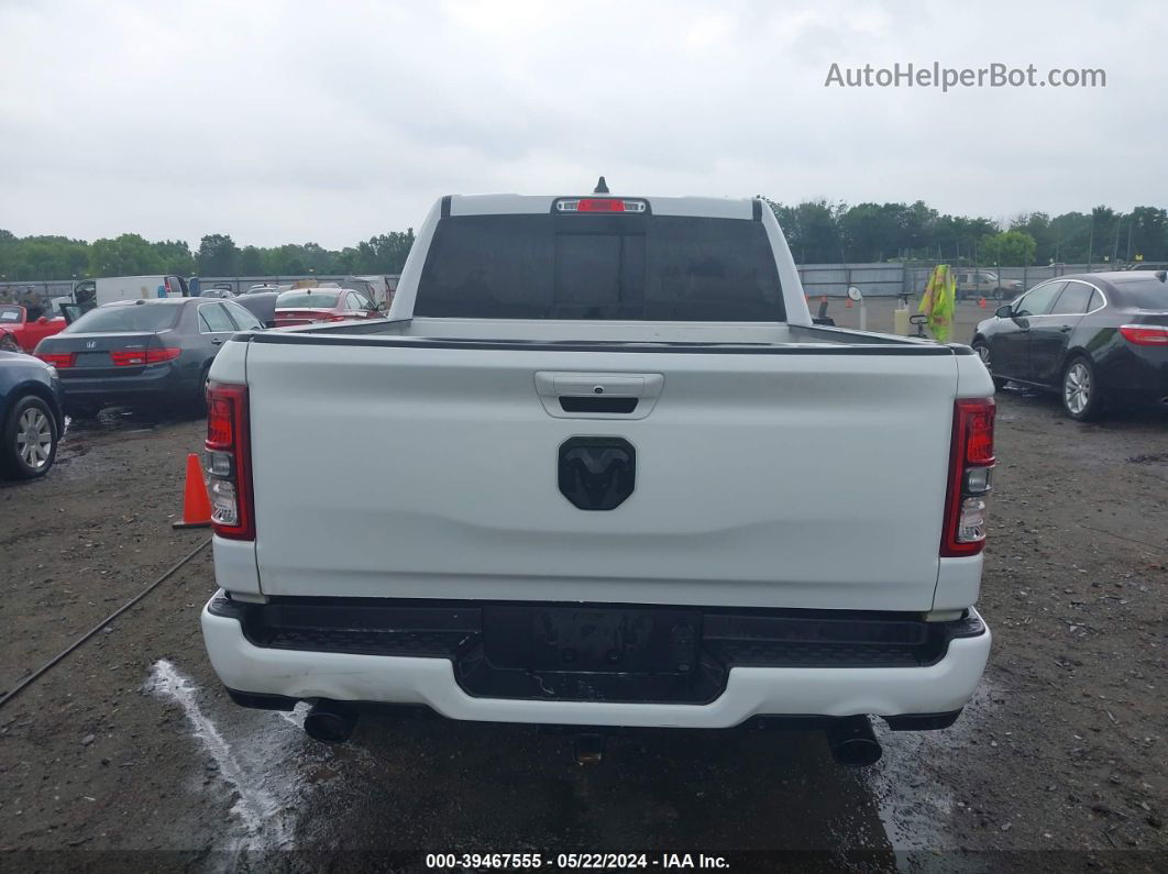 2020 Ram 1500 Big Horn  4x4 5'7 Box White vin: 1C6SRFFT2LN354796