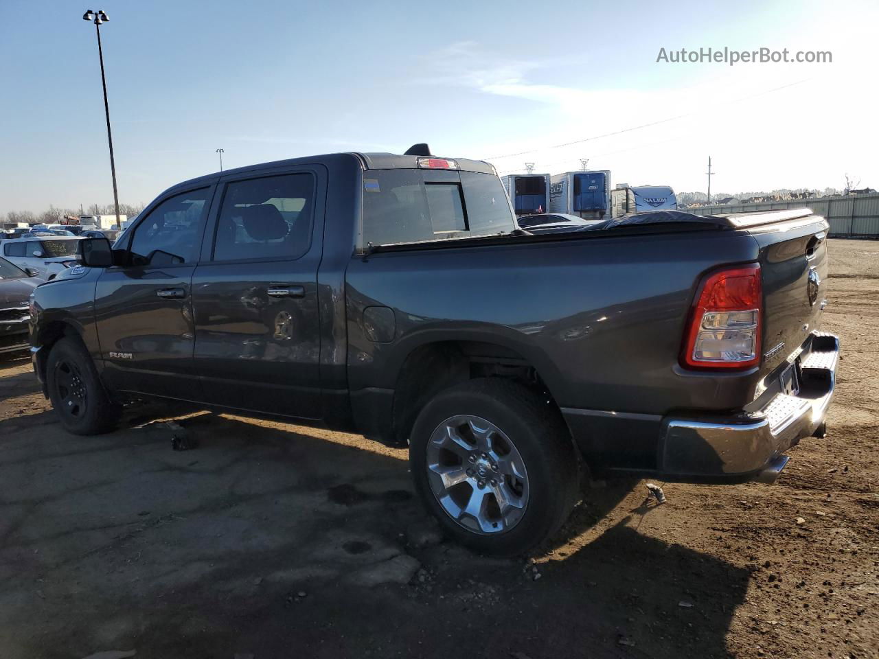 2019 Ram 1500 Big Horn/lone Star Gray vin: 1C6SRFFT3KN645970