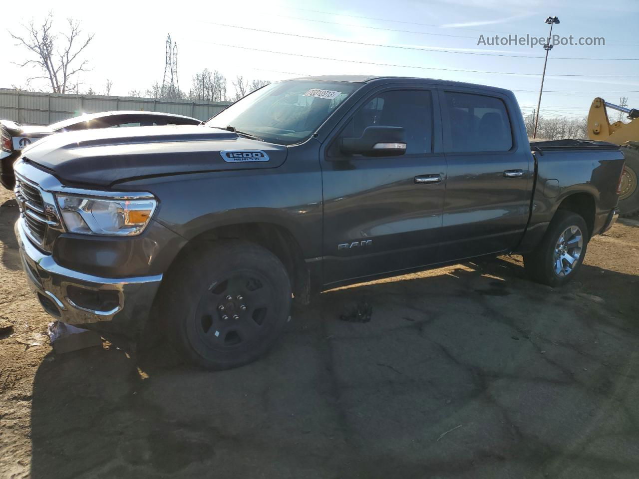 2019 Ram 1500 Big Horn/lone Star Gray vin: 1C6SRFFT3KN645970