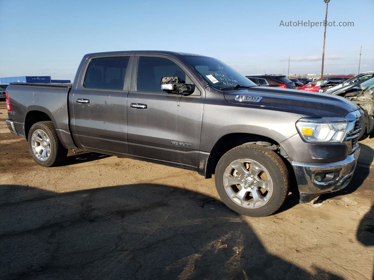 2019 Ram 1500 Big Horn/lone Star Gray vin: 1C6SRFFT3KN645970