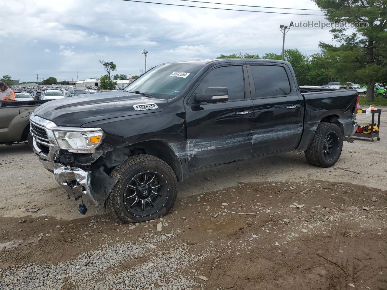 2019 Ram 1500 Big Horn/lone Star Black vin: 1C6SRFFT3KN668164