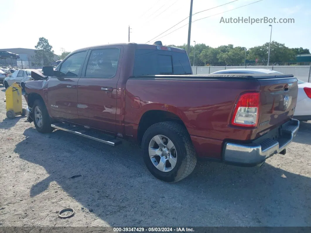 2019 Ram 1500 Big Horn/lone Star Красный vin: 1C6SRFFT3KN680637