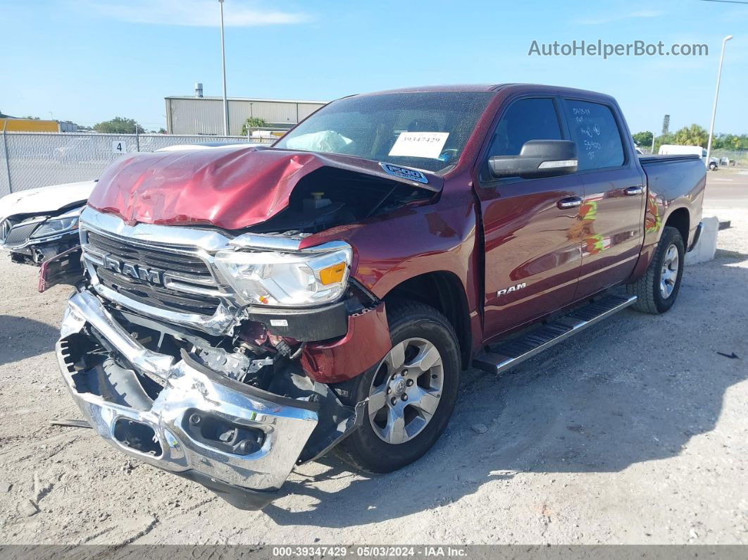 2019 Ram 1500 Big Horn/lone Star Red vin: 1C6SRFFT3KN680637