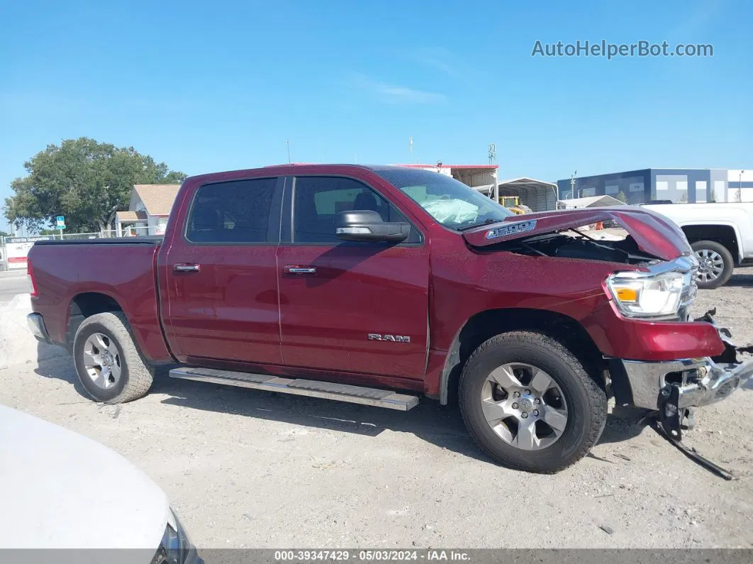 2019 Ram 1500 Big Horn/lone Star Красный vin: 1C6SRFFT3KN680637