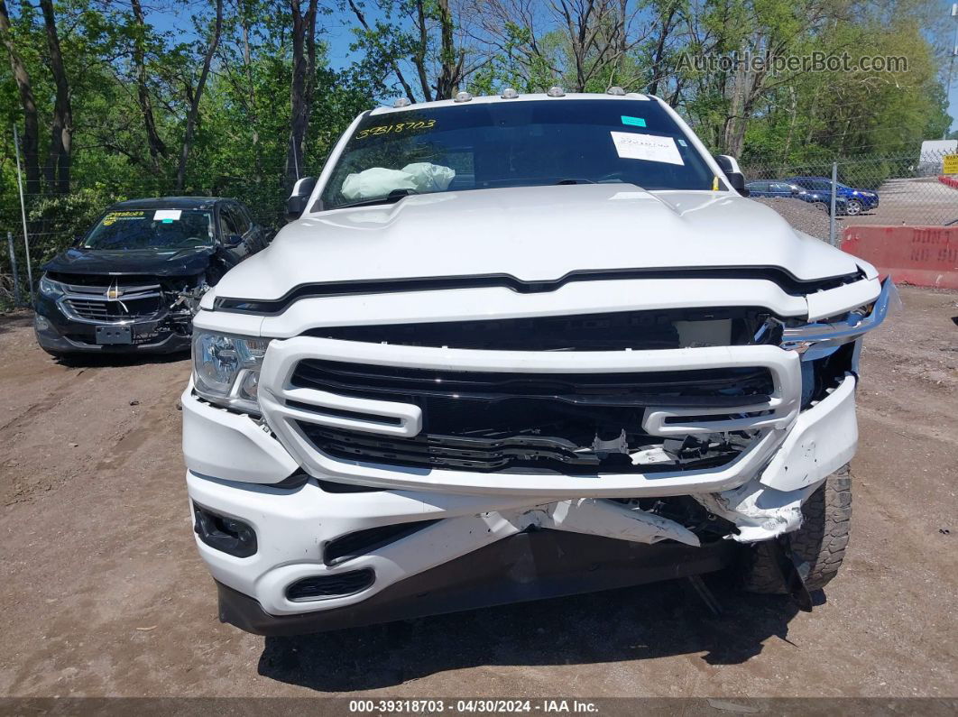 2019 Ram 1500 Big Horn/lone Star White vin: 1C6SRFFT3KN713720