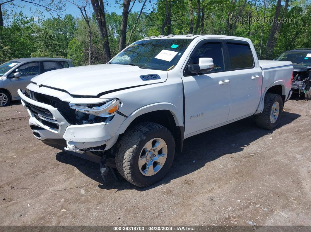 2019 Ram 1500 Big Horn/lone Star White vin: 1C6SRFFT3KN713720