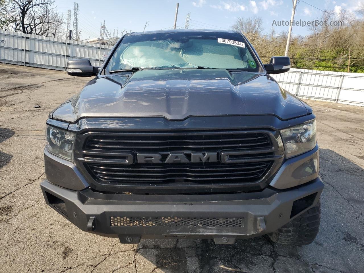 2020 Ram 1500 Big Horn/lone Star Угольный vin: 1C6SRFFT3LN212120