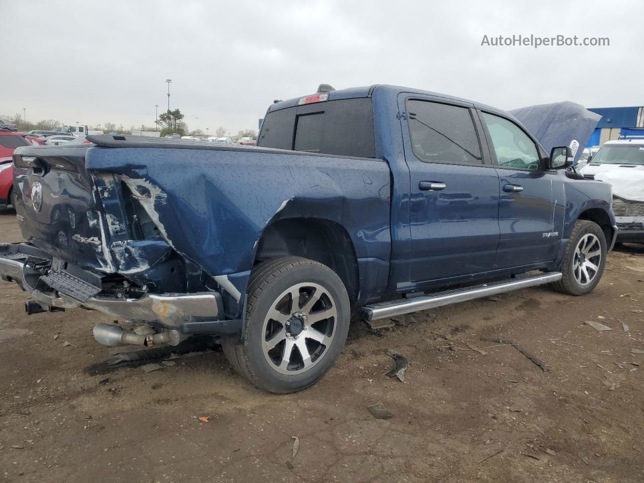 2019 Ram 1500 Big Horn/lone Star Blue vin: 1C6SRFFT4KN573449