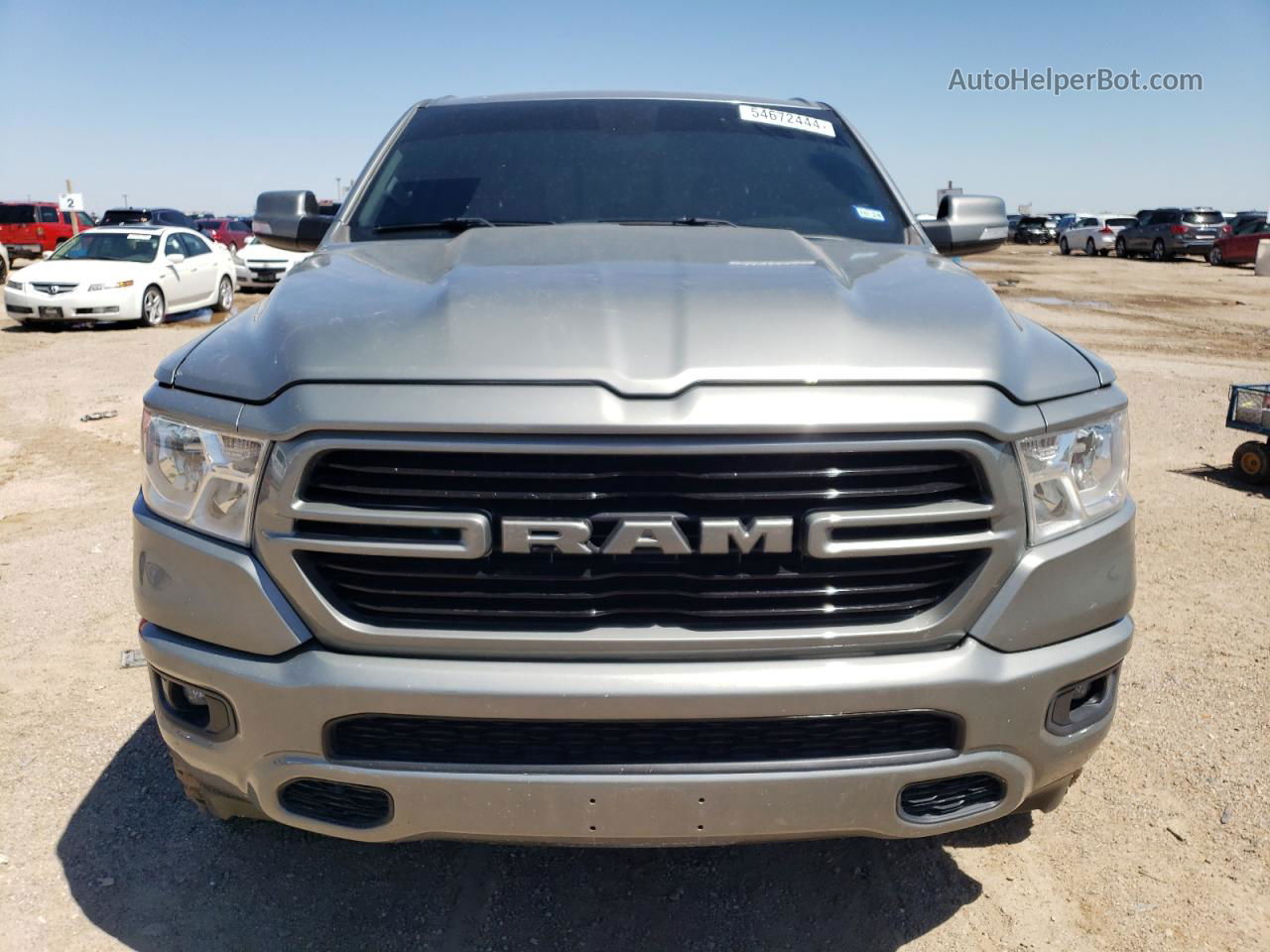 2019 Ram 1500 Big Horn/lone Star Gray vin: 1C6SRFFT4KN788636