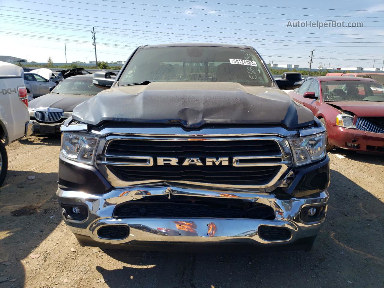 2019 Ram 1500 Big Horn/lone Star Угольный vin: 1C6SRFFT4KN838838