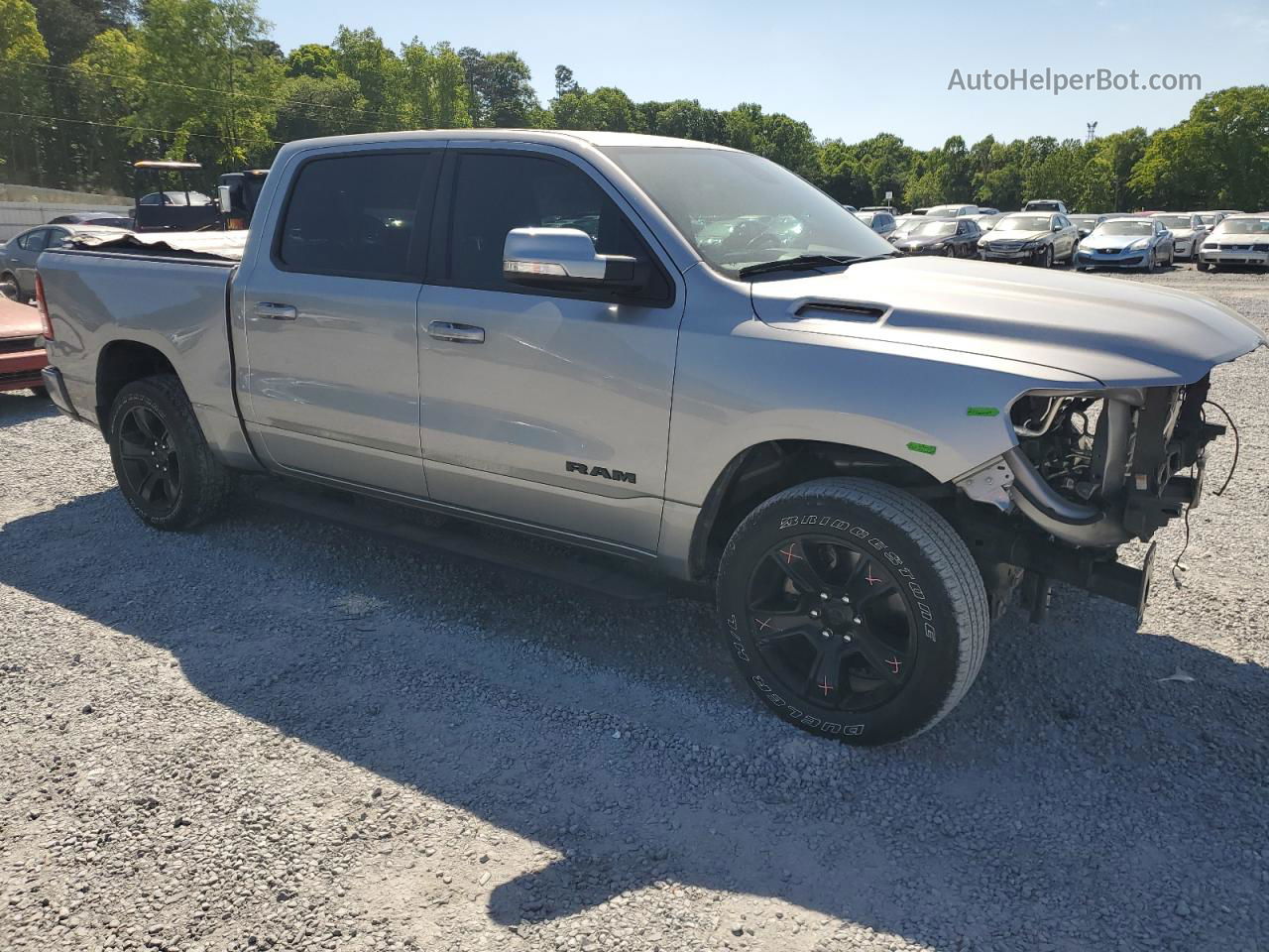 2020 Ram 1500 Big Horn/lone Star Gray vin: 1C6SRFFT4LN155359