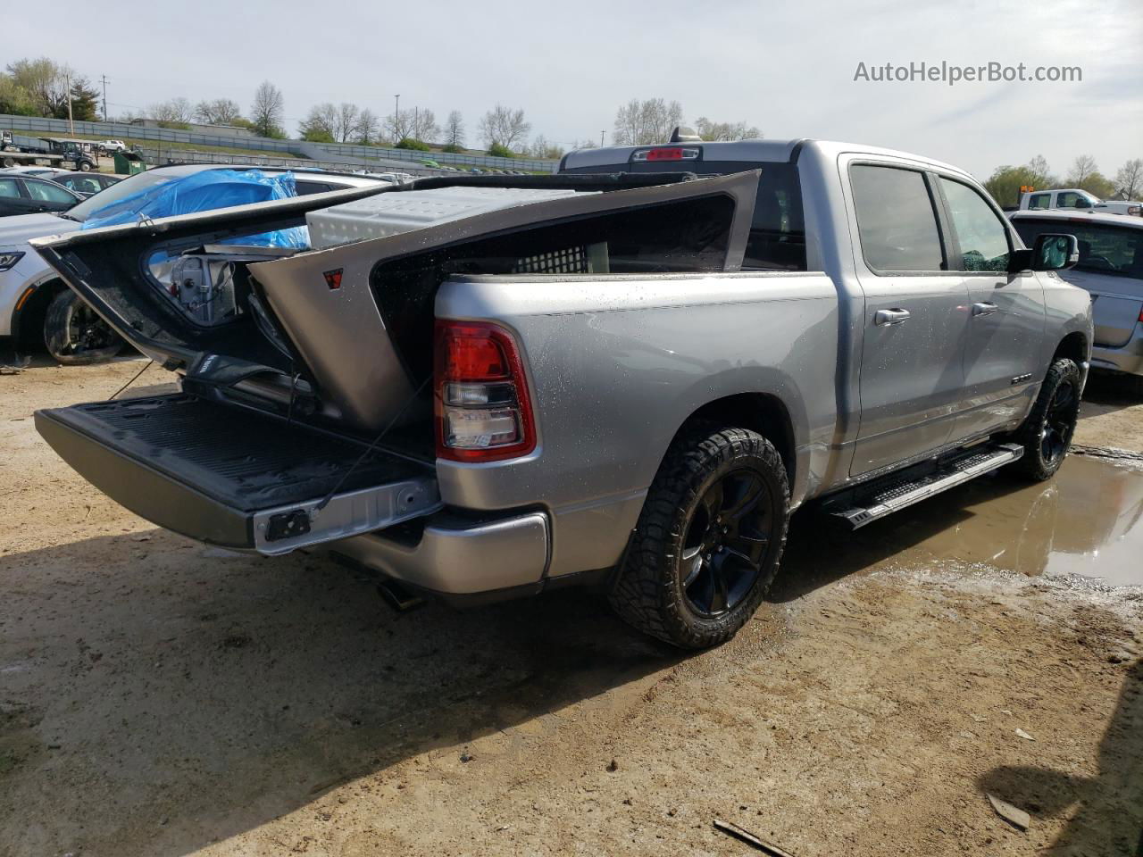 2020 Ram 1500 Big Horn/lone Star Silver vin: 1C6SRFFT4LN159377