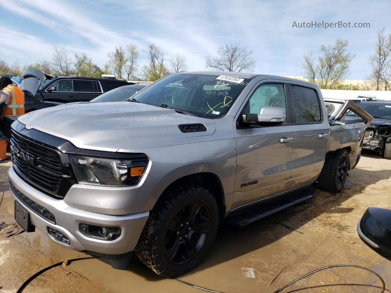 2020 Ram 1500 Big Horn/lone Star Silver vin: 1C6SRFFT4LN159377