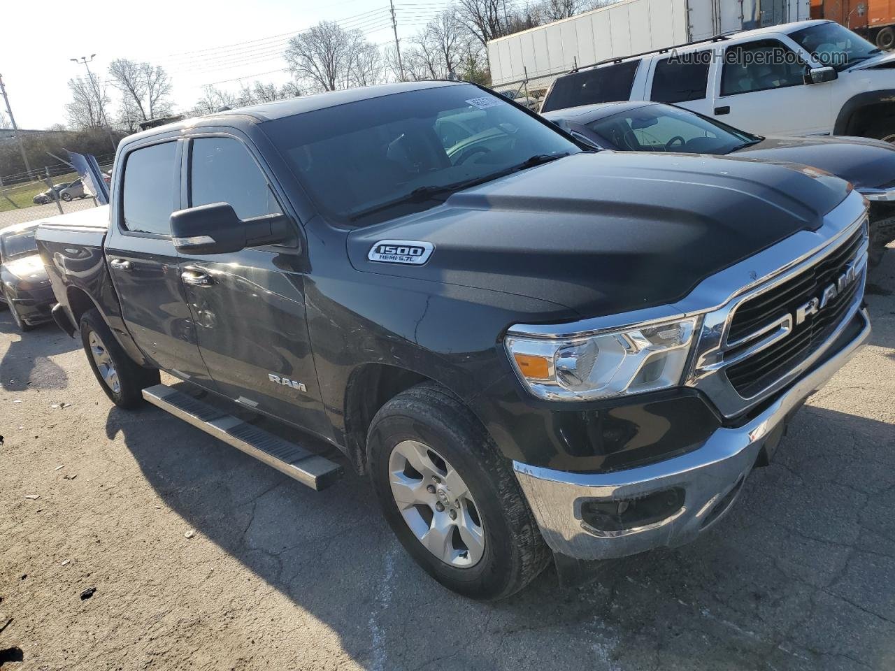 2020 Ram 1500 Big Horn/lone Star Black vin: 1C6SRFFT4LN385418