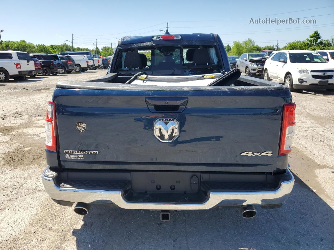 2022 Ram 1500 Big Horn/lone Star Blue vin: 1C6SRFFT4NN392579