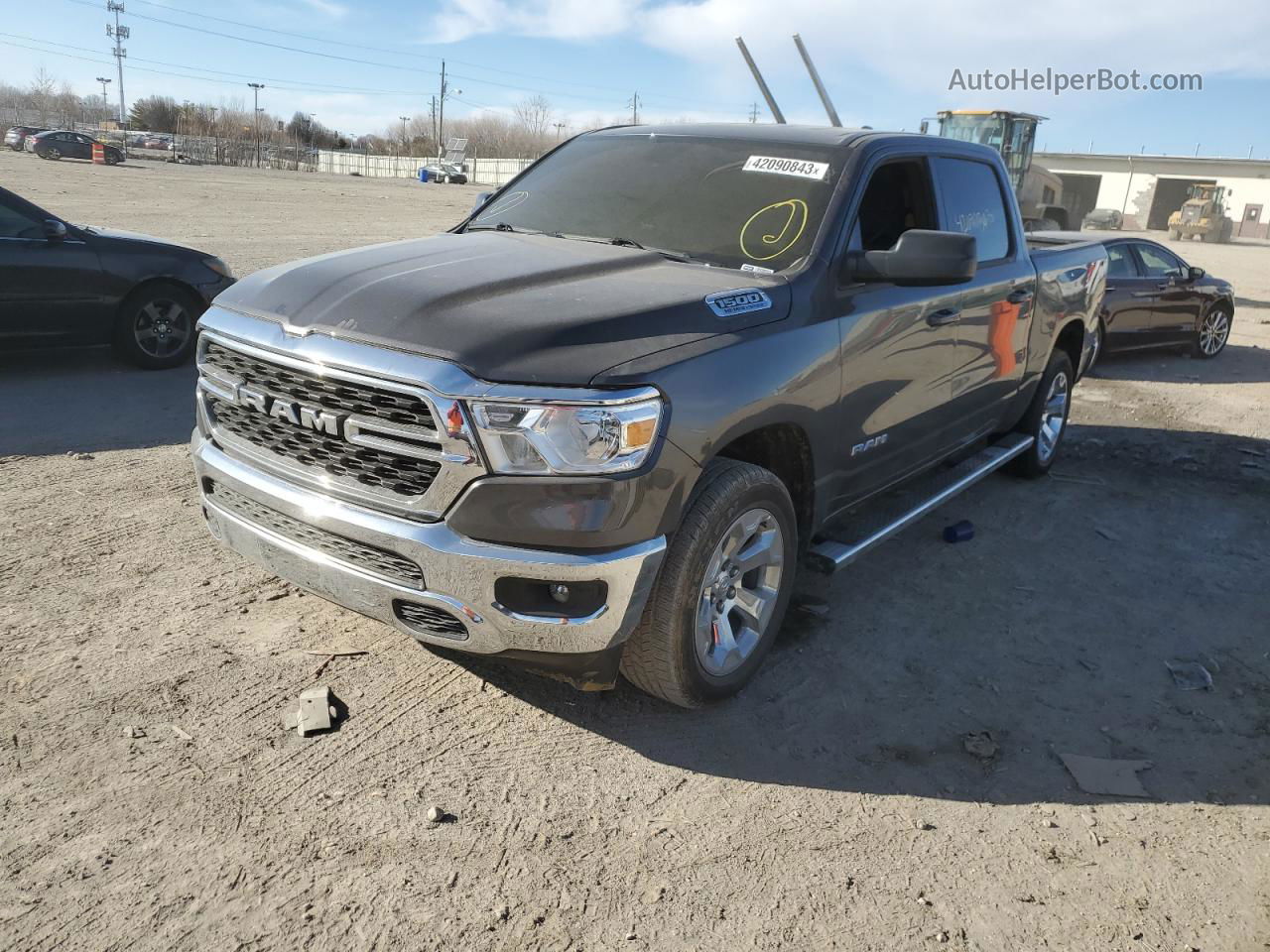 2022 Ram 1500 Big Horn/lone Star Gray vin: 1C6SRFFT4NN449119