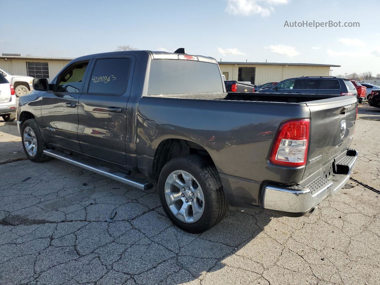 2022 Ram 1500 Big Horn/lone Star Gray vin: 1C6SRFFT4NN449119