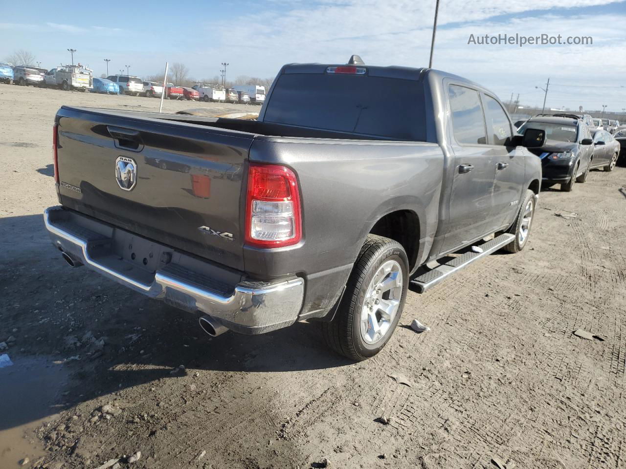 2022 Ram 1500 Big Horn/lone Star Gray vin: 1C6SRFFT4NN449119