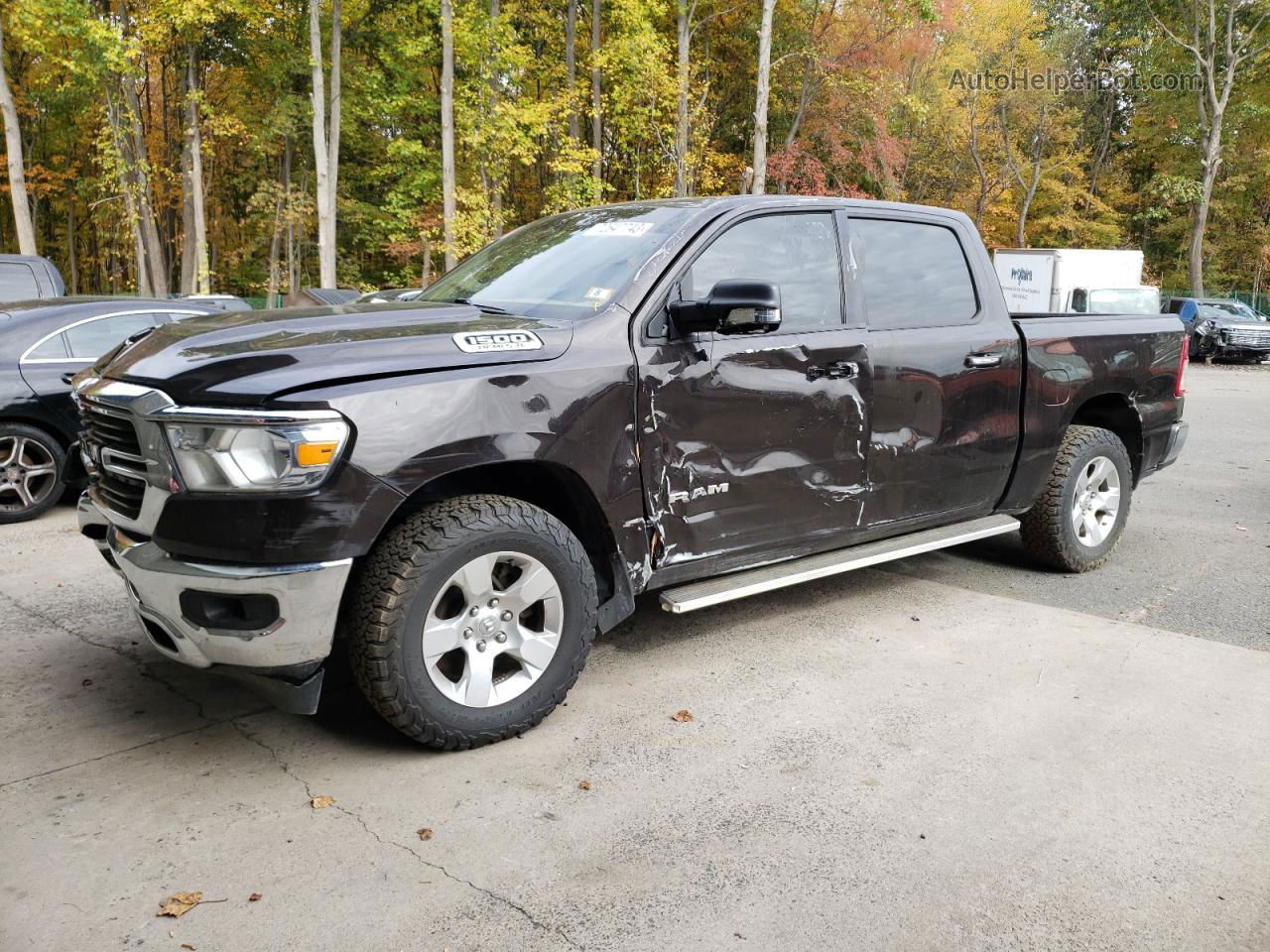 2019 Ram 1500 Big Horn/lone Star Black vin: 1C6SRFFT5KN600691