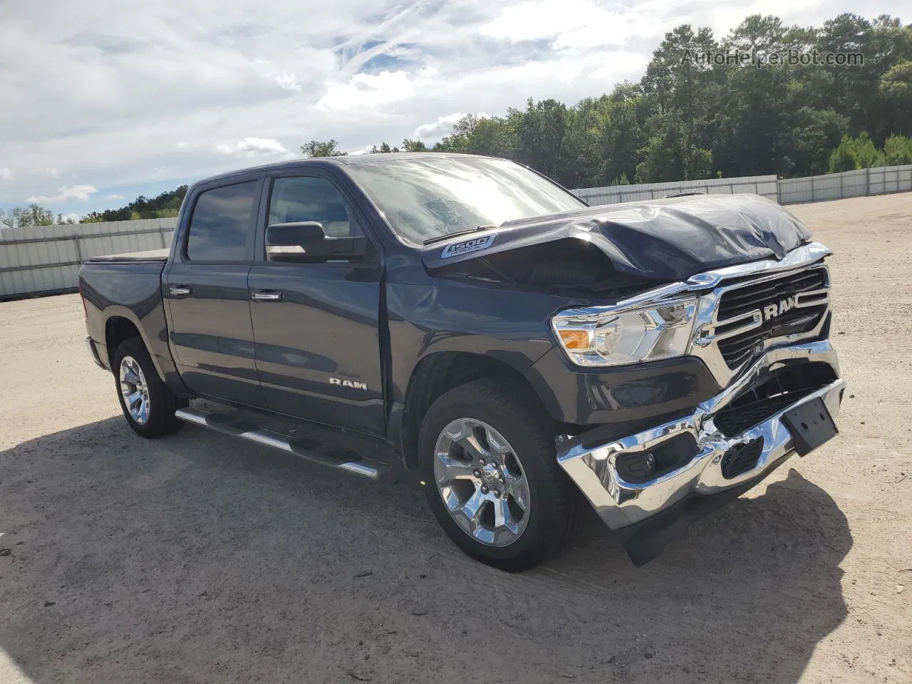 2020 Ram 1500 Big Horn/lone Star Угольный vin: 1C6SRFFT5LN165592