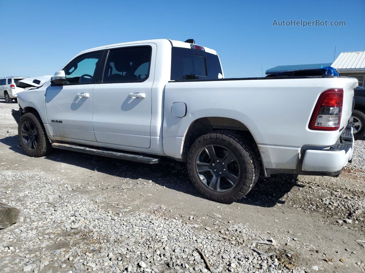 2020 Ram 1500 Big Horn/lone Star White vin: 1C6SRFFT5LN181811