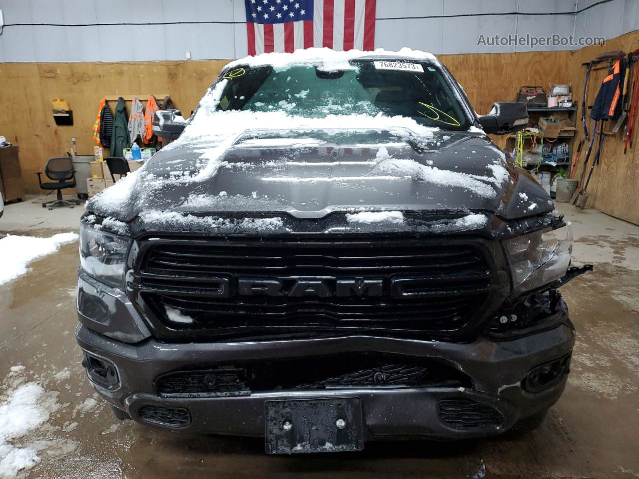 2020 Ram 1500 Big Horn/lone Star Gray vin: 1C6SRFFT5LN313059