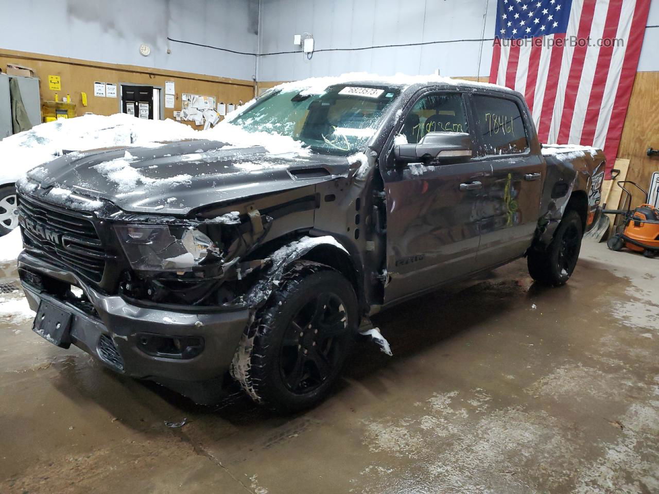 2020 Ram 1500 Big Horn/lone Star Gray vin: 1C6SRFFT5LN313059