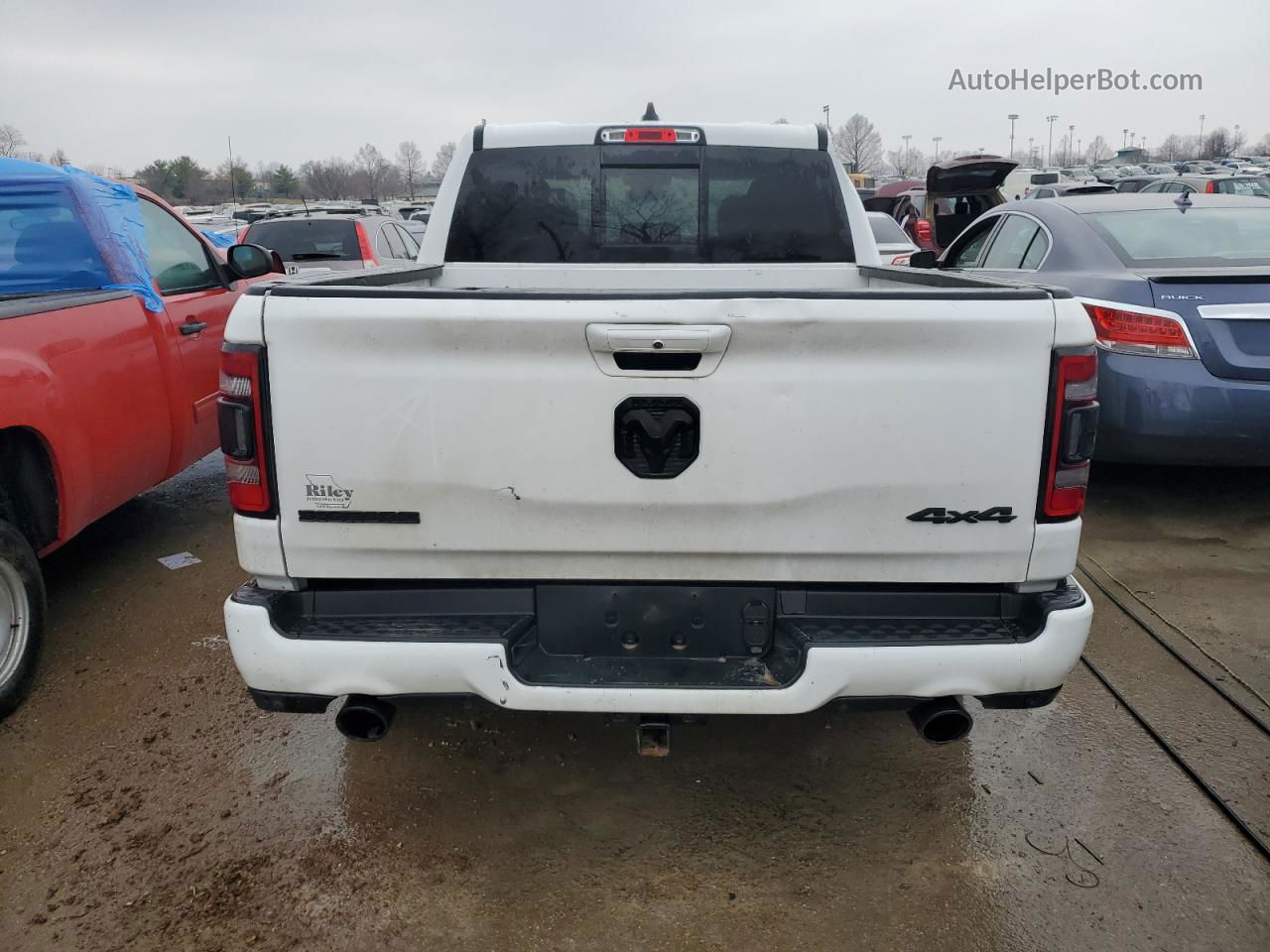 2020 Ram 1500 Big Horn/lone Star White vin: 1C6SRFFT5LN399411