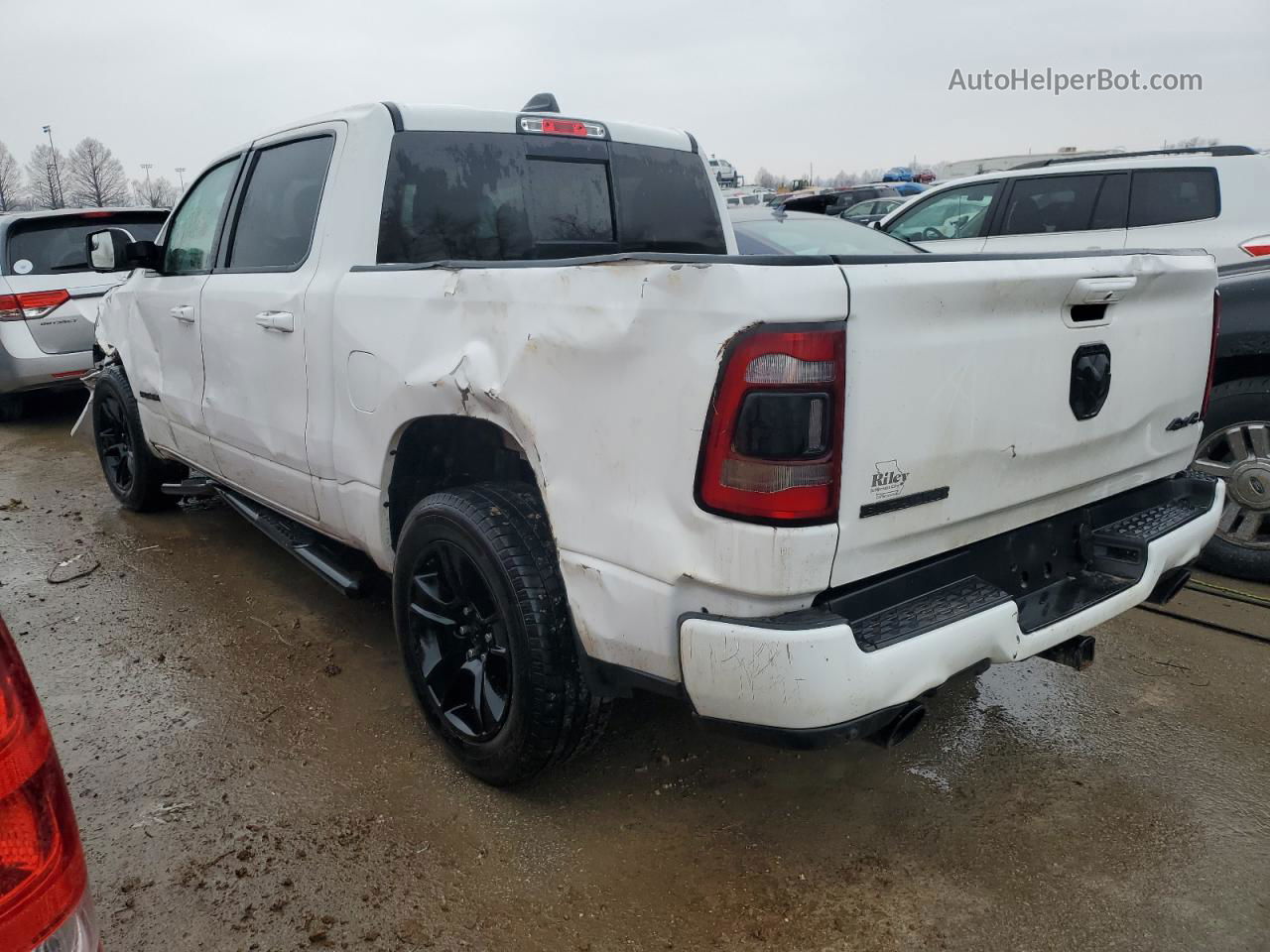 2020 Ram 1500 Big Horn/lone Star White vin: 1C6SRFFT5LN399411