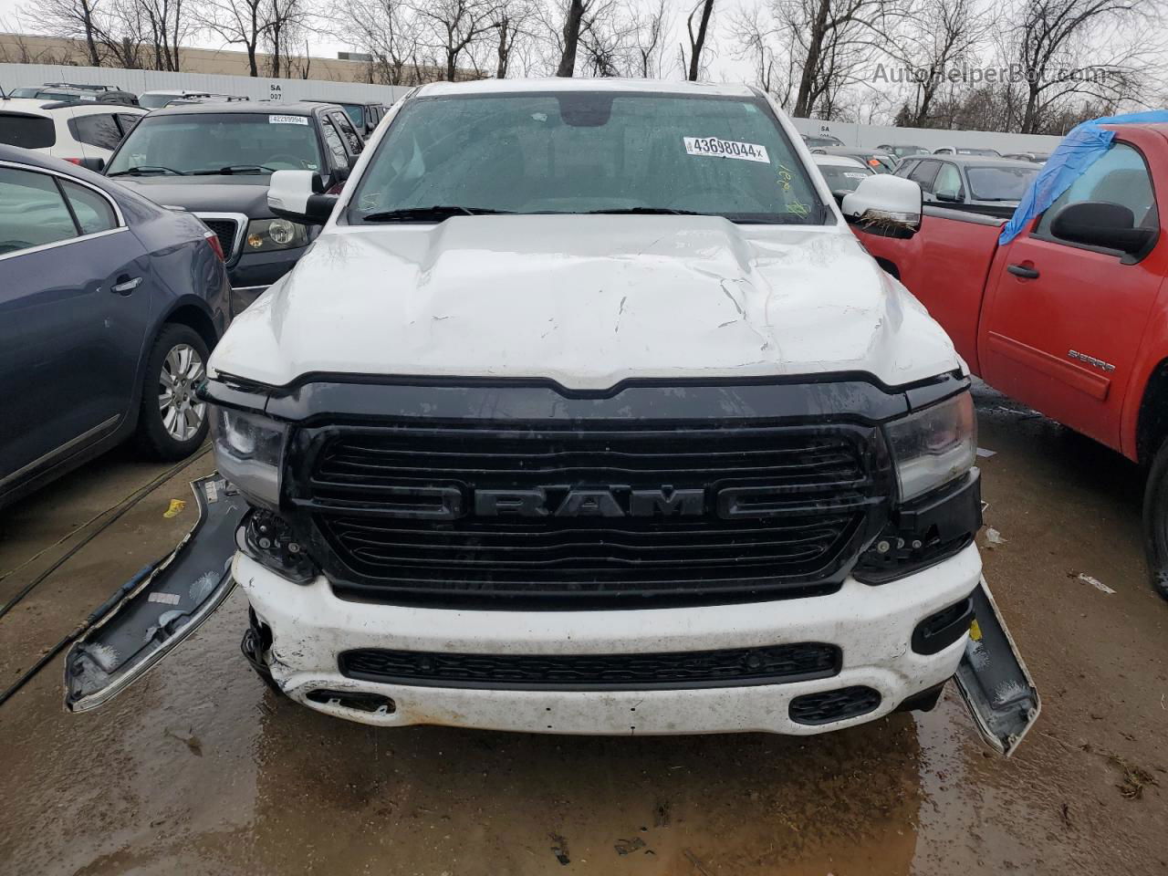 2020 Ram 1500 Big Horn/lone Star White vin: 1C6SRFFT5LN399411