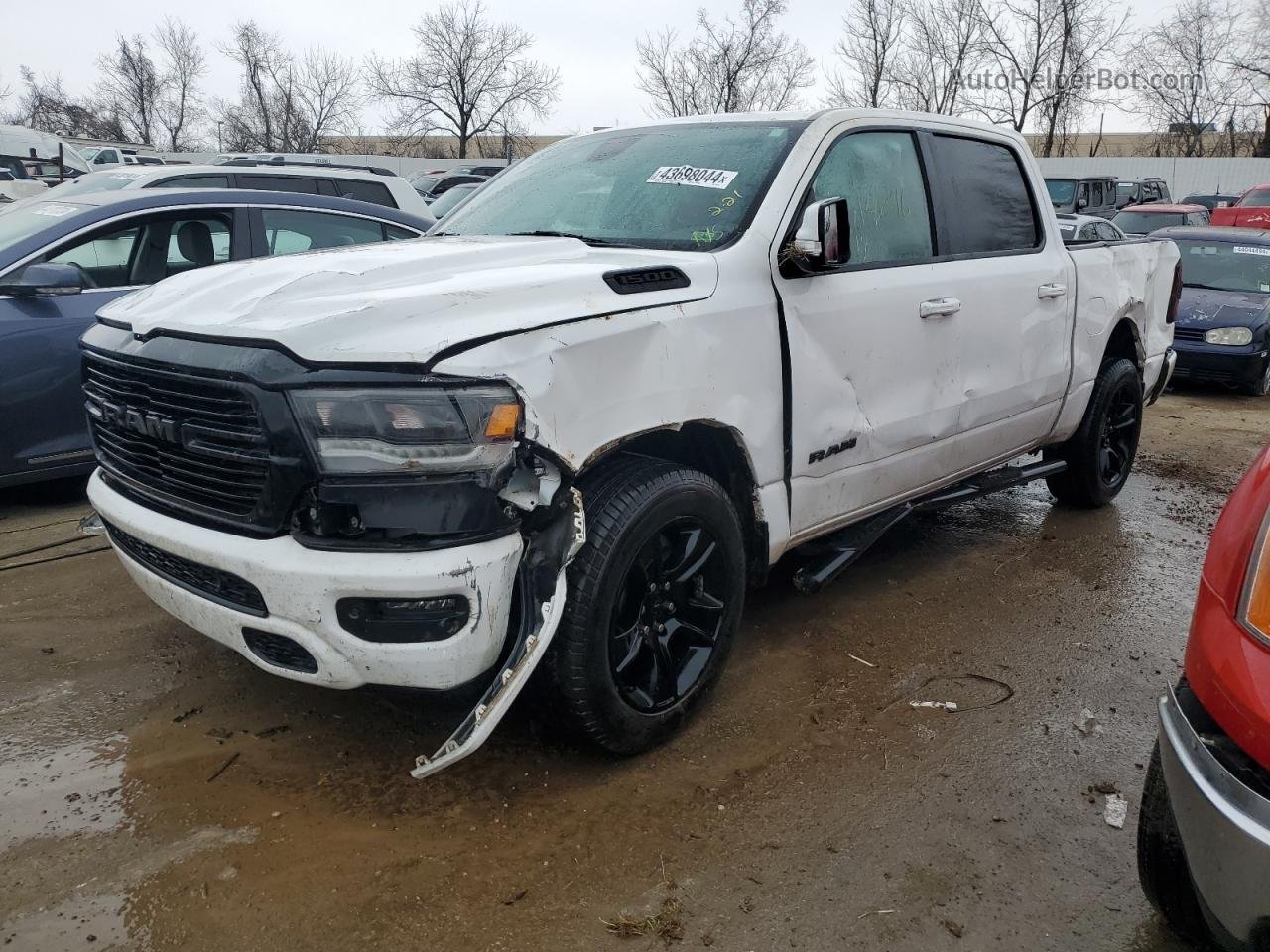 2020 Ram 1500 Big Horn/lone Star White vin: 1C6SRFFT5LN399411