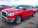 2019 Ram 1500 Big Horn/lone Star  4x4 5'7 Box Red vin: 1C6SRFFT6KN644621