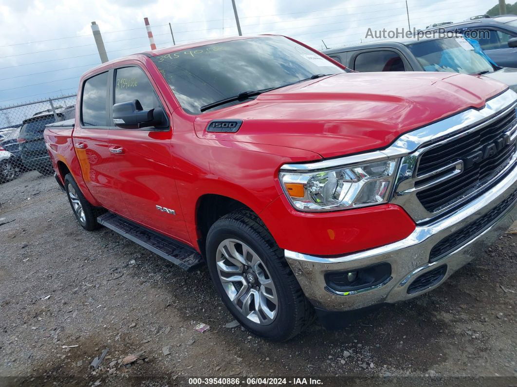 2019 Ram 1500 Big Horn/lone Star  4x4 5'7 Box Red vin: 1C6SRFFT6KN644621