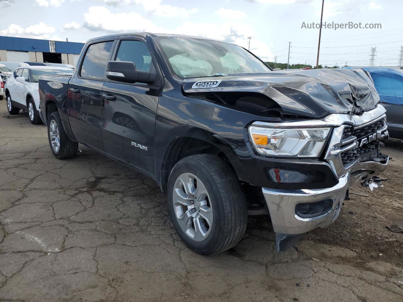 2022 Ram 1500 Big Horn/lone Star Black vin: 1C6SRFFT6NN128666