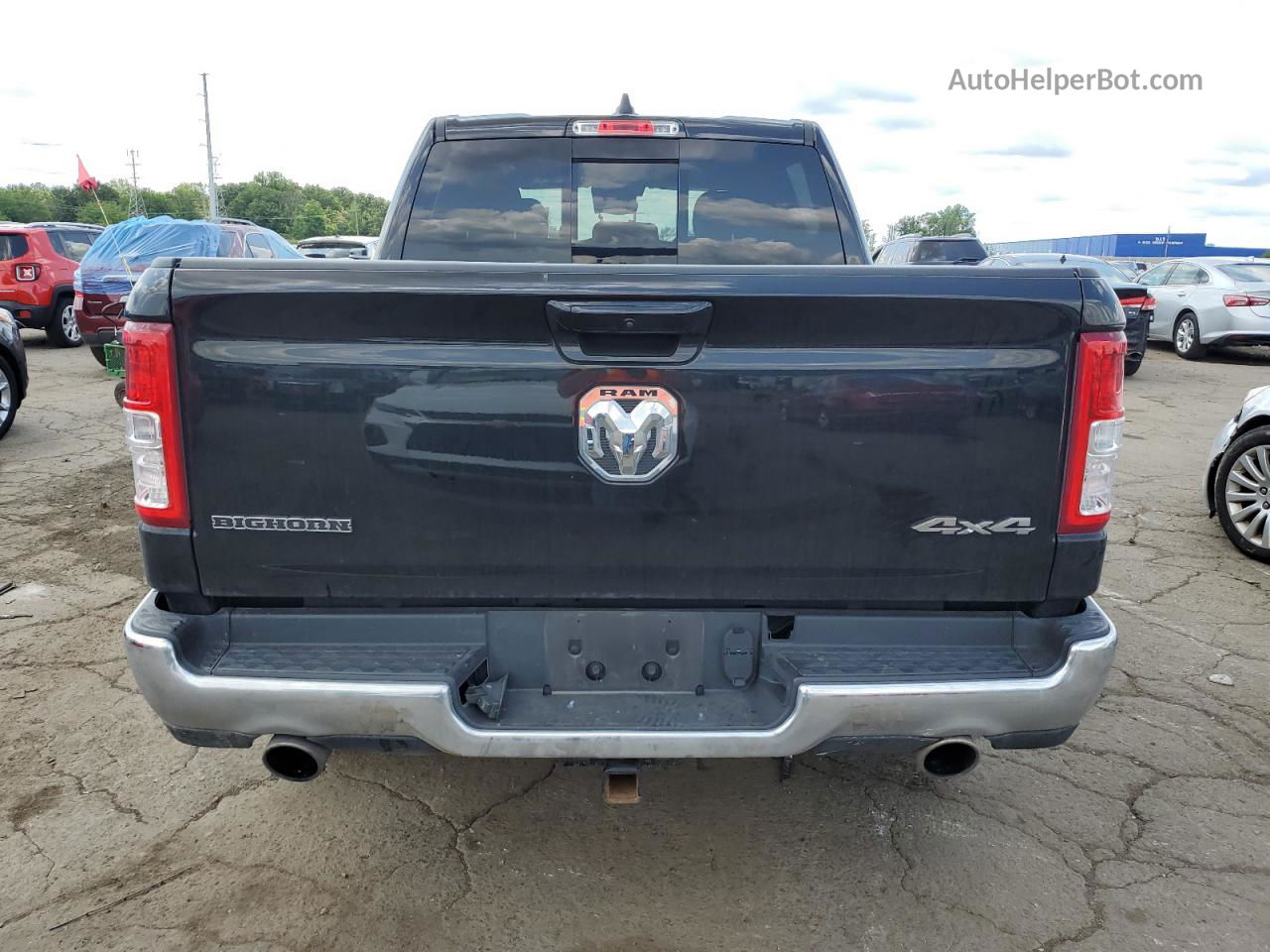 2022 Ram 1500 Big Horn/lone Star Black vin: 1C6SRFFT6NN128666