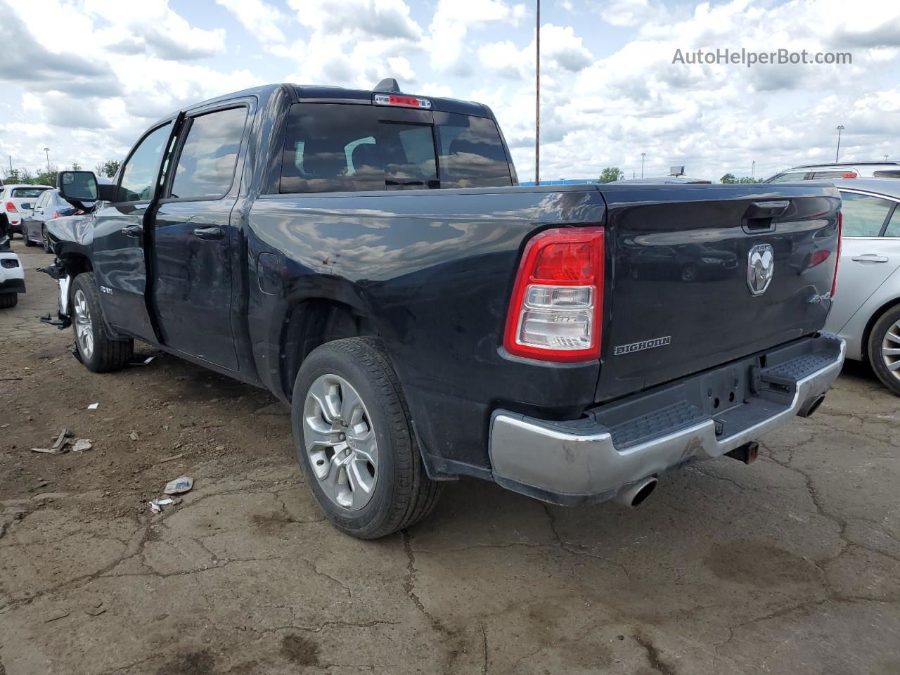 2022 Ram 1500 Big Horn/lone Star Black vin: 1C6SRFFT6NN128666