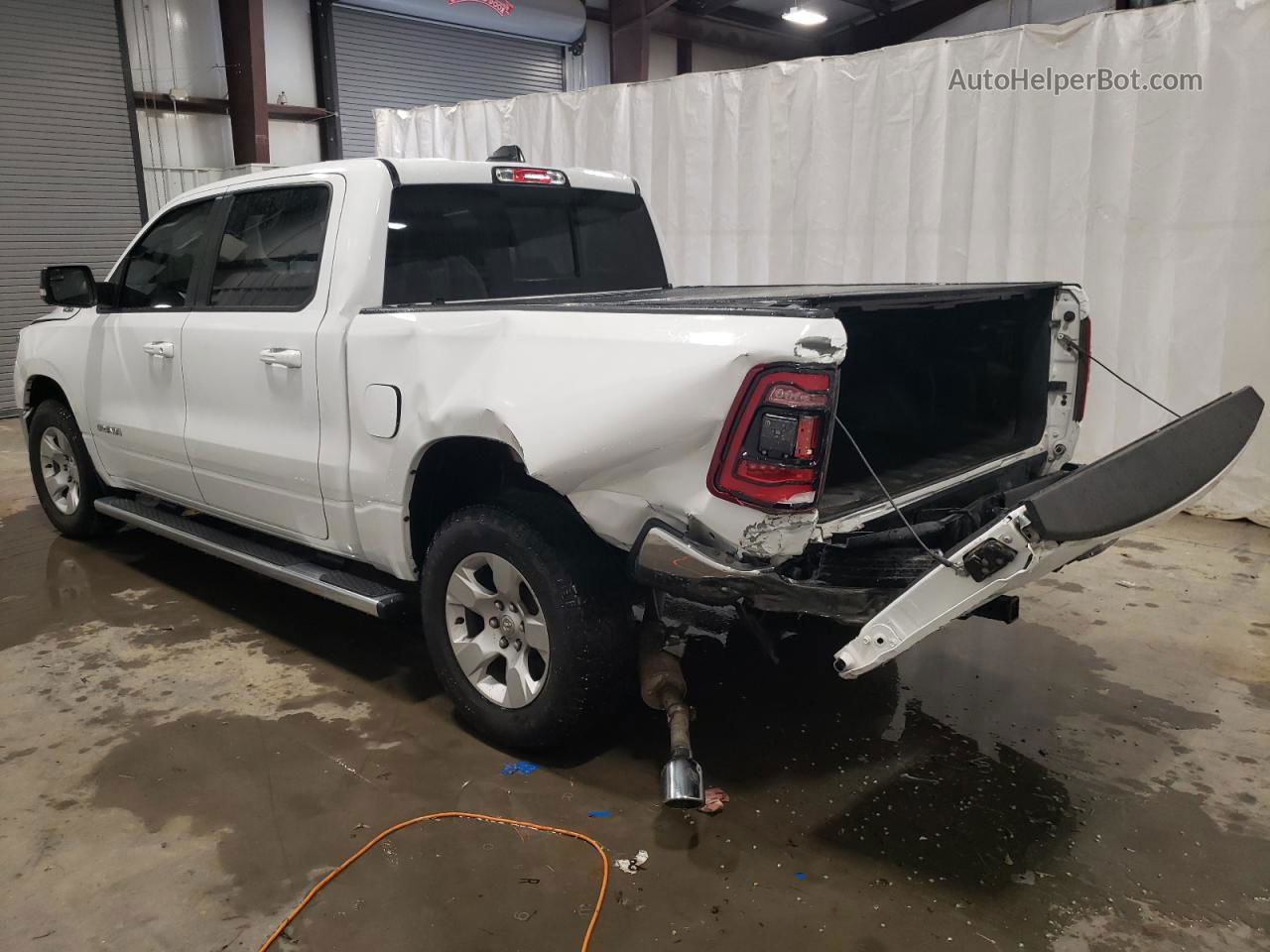 2022 Ram 1500 Big Horn/lone Star White vin: 1C6SRFFT6NN241565