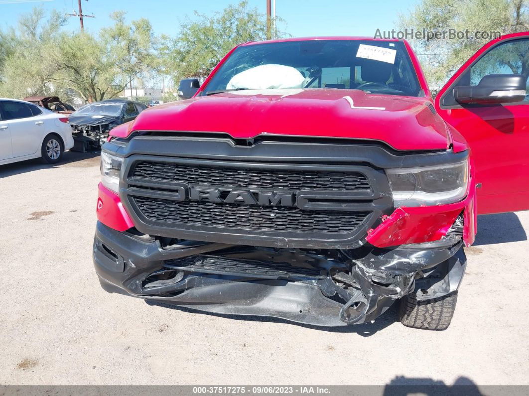 2022 Ram 1500 Big Horn Red vin: 1C6SRFFT6NN250881