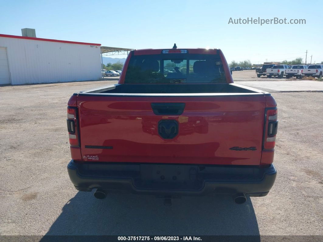 2022 Ram 1500 Big Horn Red vin: 1C6SRFFT6NN250881