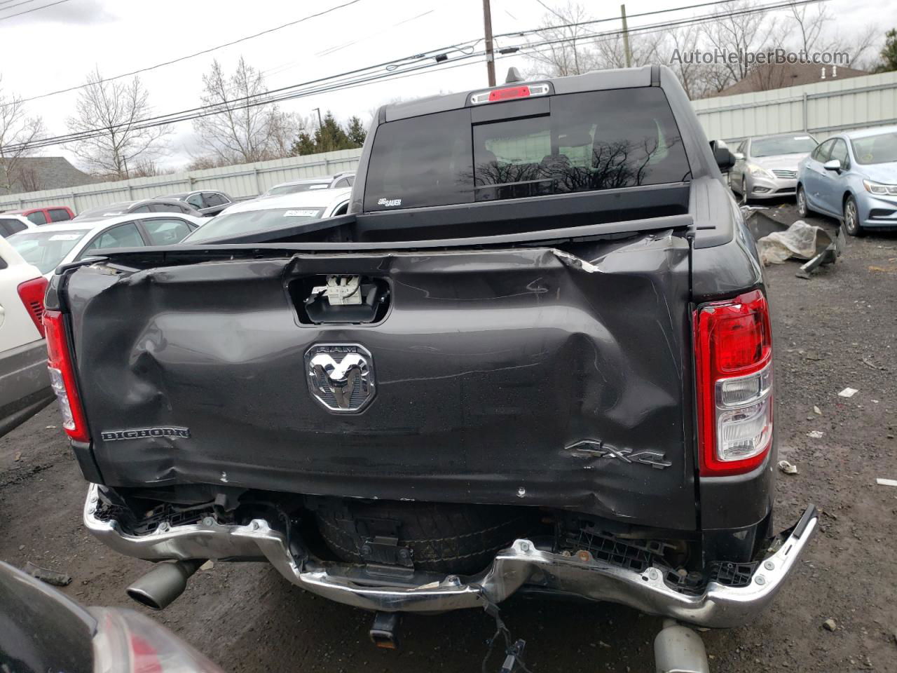 2019 Ram 1500 Big Horn/lone Star Gray vin: 1C6SRFFT7KN585854