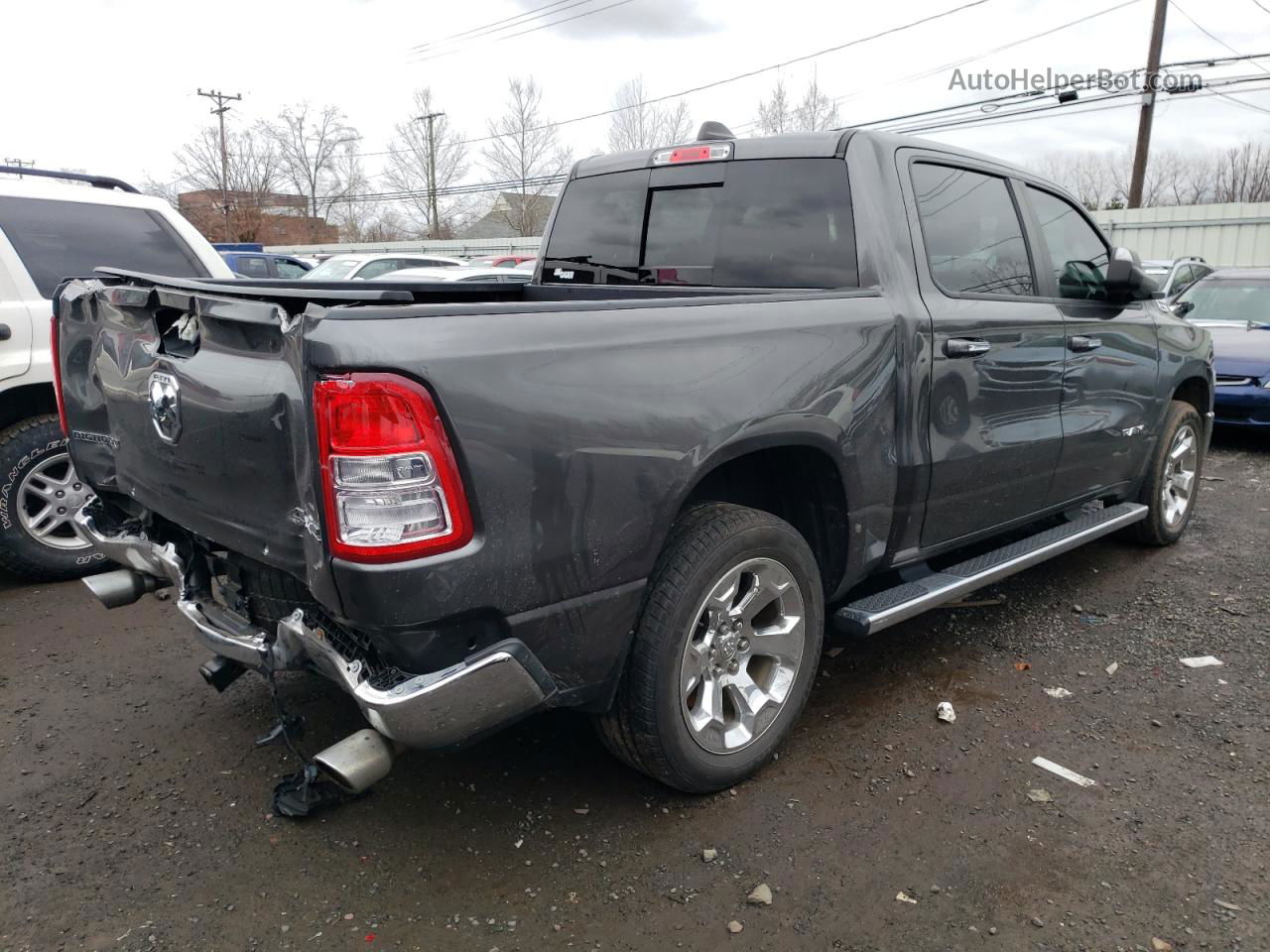 2019 Ram 1500 Big Horn/lone Star Gray vin: 1C6SRFFT7KN585854