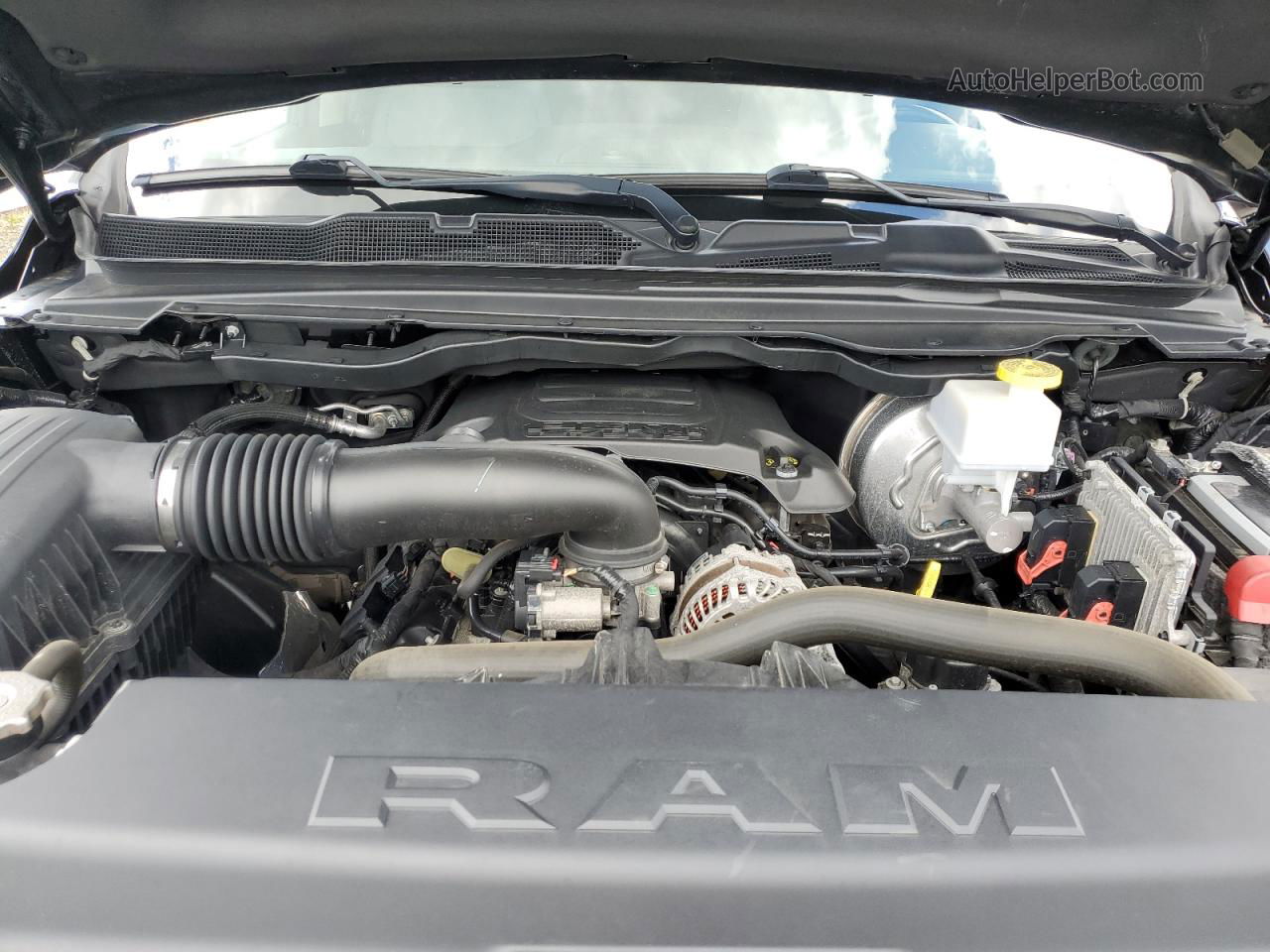 2019 Ram 1500 Big Horn/lone Star Черный vin: 1C6SRFFT7KN651982