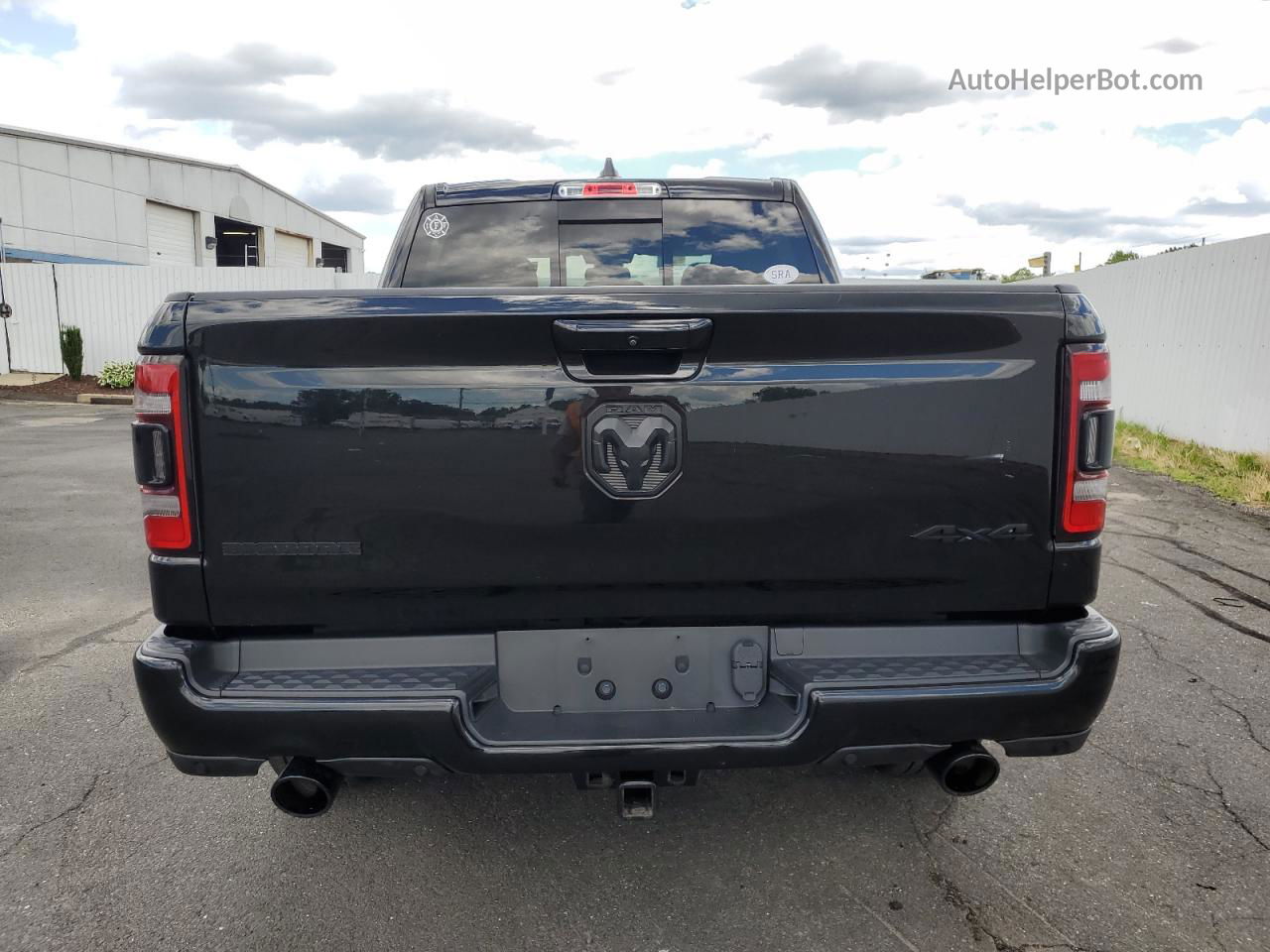 2019 Ram 1500 Big Horn/lone Star Черный vin: 1C6SRFFT7KN651982